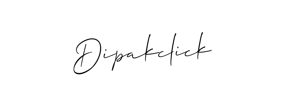 This is the best signature style for the Dipakclick name. Also you like these signature font (Allison_Script). Mix name signature. Dipakclick signature style 2 images and pictures png