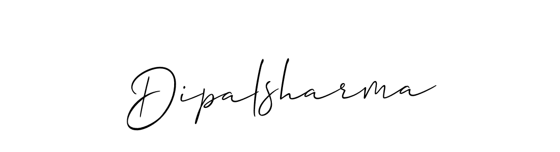 You should practise on your own different ways (Allison_Script) to write your name (Dipalsharma) in signature. don't let someone else do it for you. Dipalsharma signature style 2 images and pictures png