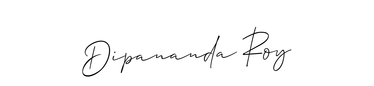 This is the best signature style for the Dipananda Roy name. Also you like these signature font (Allison_Script). Mix name signature. Dipananda Roy signature style 2 images and pictures png