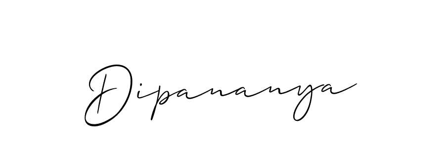 How to Draw Dipananya signature style? Allison_Script is a latest design signature styles for name Dipananya. Dipananya signature style 2 images and pictures png