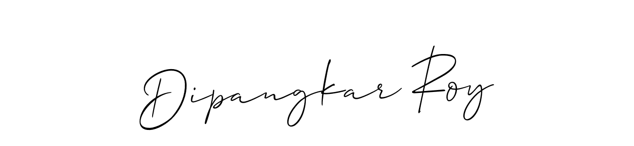 Similarly Allison_Script is the best handwritten signature design. Signature creator online .You can use it as an online autograph creator for name Dipangkar Roy. Dipangkar Roy signature style 2 images and pictures png