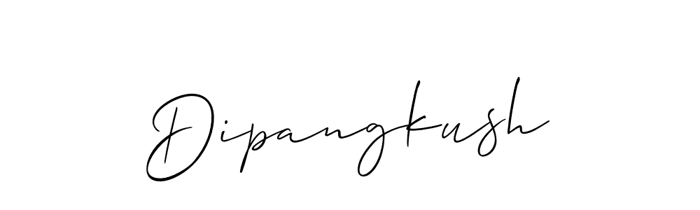 The best way (Allison_Script) to make a short signature is to pick only two or three words in your name. The name Dipangkush include a total of six letters. For converting this name. Dipangkush signature style 2 images and pictures png