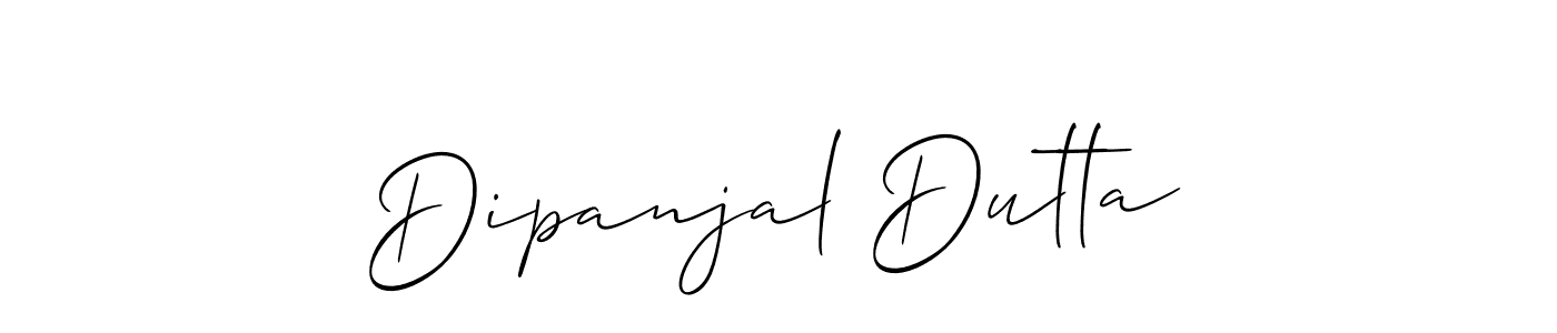 Make a short Dipanjal Dutta signature style. Manage your documents anywhere anytime using Allison_Script. Create and add eSignatures, submit forms, share and send files easily. Dipanjal Dutta signature style 2 images and pictures png