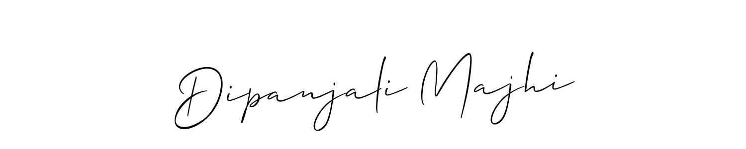 It looks lik you need a new signature style for name Dipanjali Majhi. Design unique handwritten (Allison_Script) signature with our free signature maker in just a few clicks. Dipanjali Majhi signature style 2 images and pictures png