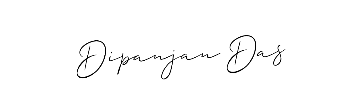Allison_Script is a professional signature style that is perfect for those who want to add a touch of class to their signature. It is also a great choice for those who want to make their signature more unique. Get Dipanjan Das name to fancy signature for free. Dipanjan Das signature style 2 images and pictures png