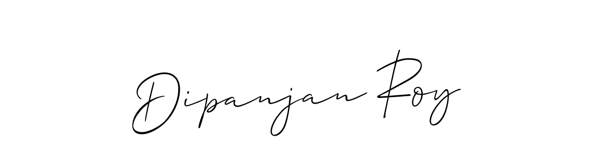 Also You can easily find your signature by using the search form. We will create Dipanjan Roy name handwritten signature images for you free of cost using Allison_Script sign style. Dipanjan Roy signature style 2 images and pictures png