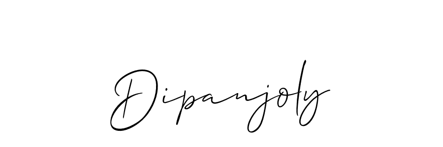 Also You can easily find your signature by using the search form. We will create Dipanjoly name handwritten signature images for you free of cost using Allison_Script sign style. Dipanjoly signature style 2 images and pictures png