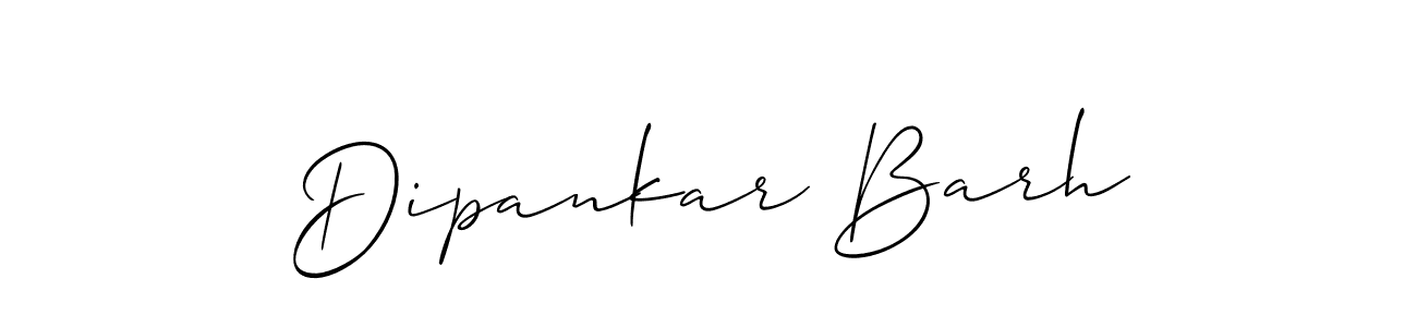 Make a short Dipankar Barh signature style. Manage your documents anywhere anytime using Allison_Script. Create and add eSignatures, submit forms, share and send files easily. Dipankar Barh signature style 2 images and pictures png
