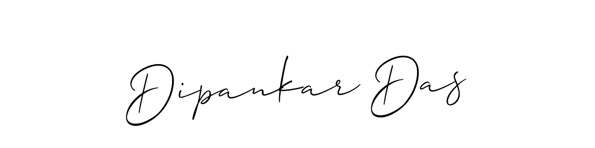 Design your own signature with our free online signature maker. With this signature software, you can create a handwritten (Allison_Script) signature for name Dipankar Das. Dipankar Das signature style 2 images and pictures png