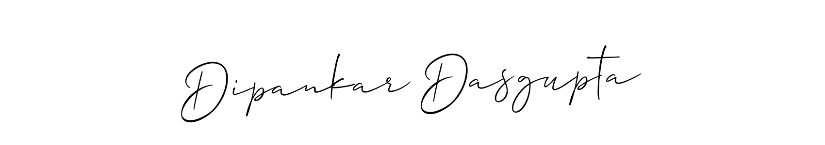 It looks lik you need a new signature style for name Dipankar Dasgupta. Design unique handwritten (Allison_Script) signature with our free signature maker in just a few clicks. Dipankar Dasgupta signature style 2 images and pictures png