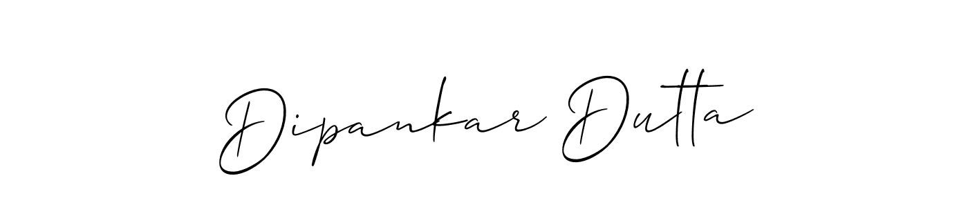 It looks lik you need a new signature style for name Dipankar Dutta. Design unique handwritten (Allison_Script) signature with our free signature maker in just a few clicks. Dipankar Dutta signature style 2 images and pictures png