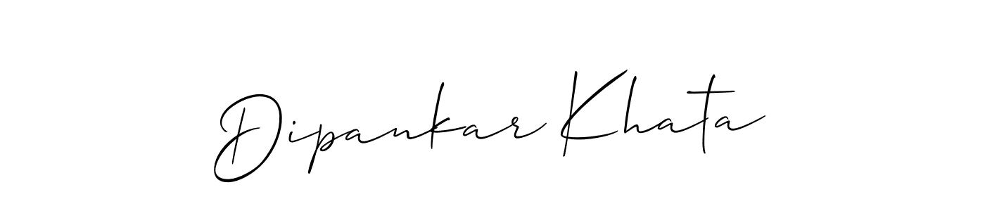 Make a beautiful signature design for name Dipankar Khata. Use this online signature maker to create a handwritten signature for free. Dipankar Khata signature style 2 images and pictures png