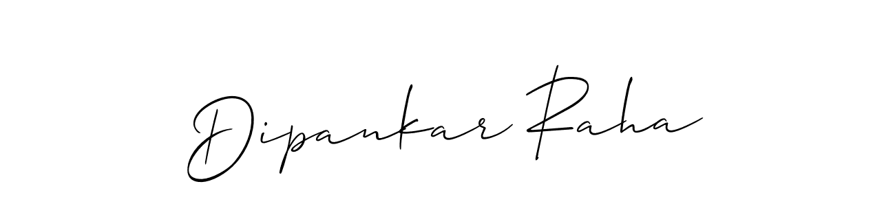 The best way (Allison_Script) to make a short signature is to pick only two or three words in your name. The name Dipankar Raha include a total of six letters. For converting this name. Dipankar Raha signature style 2 images and pictures png