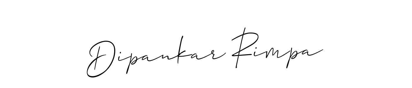 Once you've used our free online signature maker to create your best signature Allison_Script style, it's time to enjoy all of the benefits that Dipankar Rimpa name signing documents. Dipankar Rimpa signature style 2 images and pictures png