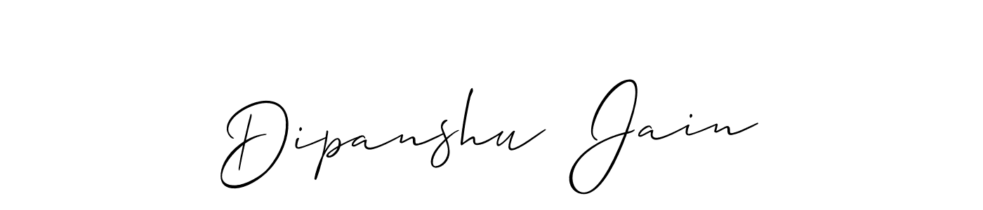 Check out images of Autograph of Dipanshu  Jain name. Actor Dipanshu  Jain Signature Style. Allison_Script is a professional sign style online. Dipanshu  Jain signature style 2 images and pictures png