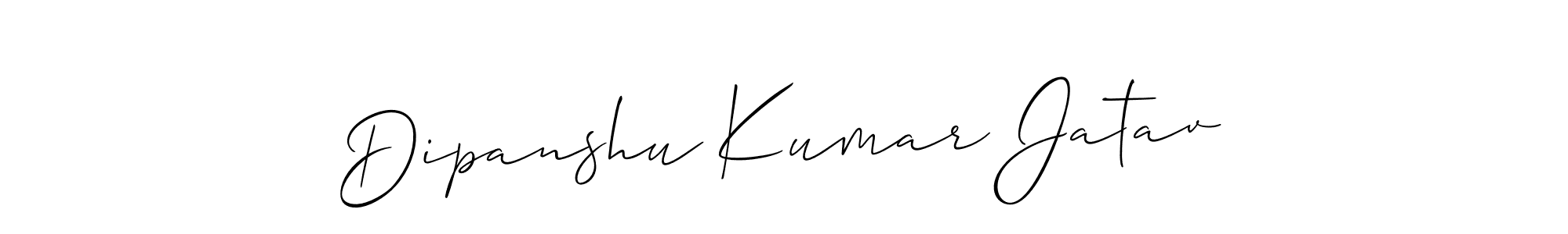 Make a beautiful signature design for name Dipanshu Kumar Jatav. Use this online signature maker to create a handwritten signature for free. Dipanshu Kumar Jatav signature style 2 images and pictures png