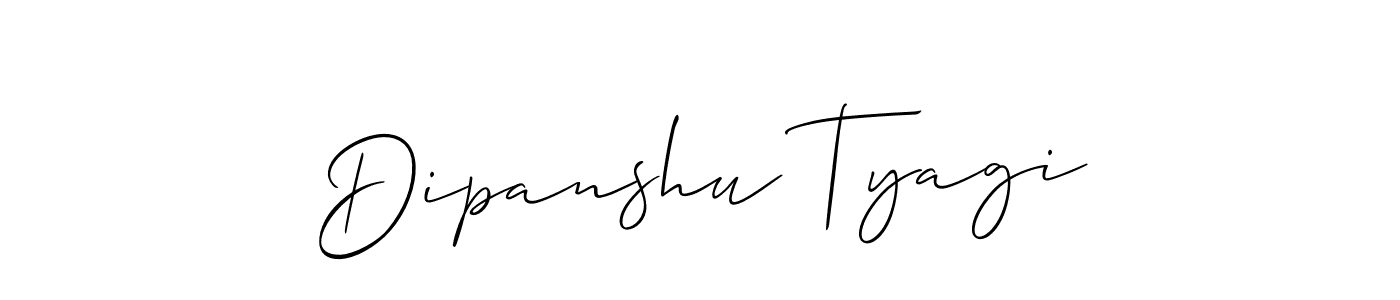 Once you've used our free online signature maker to create your best signature Allison_Script style, it's time to enjoy all of the benefits that Dipanshu Tyagi name signing documents. Dipanshu Tyagi signature style 2 images and pictures png