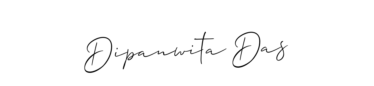 Dipanwita Das stylish signature style. Best Handwritten Sign (Allison_Script) for my name. Handwritten Signature Collection Ideas for my name Dipanwita Das. Dipanwita Das signature style 2 images and pictures png