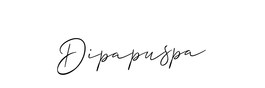 if you are searching for the best signature style for your name Dipapuspa. so please give up your signature search. here we have designed multiple signature styles  using Allison_Script. Dipapuspa signature style 2 images and pictures png