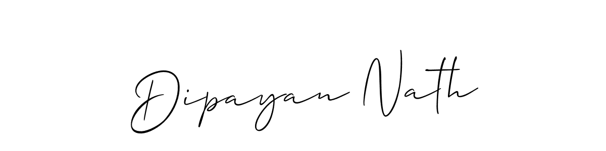 The best way (Allison_Script) to make a short signature is to pick only two or three words in your name. The name Dipayan Nath include a total of six letters. For converting this name. Dipayan Nath signature style 2 images and pictures png