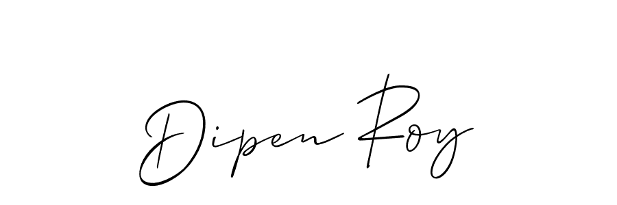 Also we have Dipen Roy name is the best signature style. Create professional handwritten signature collection using Allison_Script autograph style. Dipen Roy signature style 2 images and pictures png