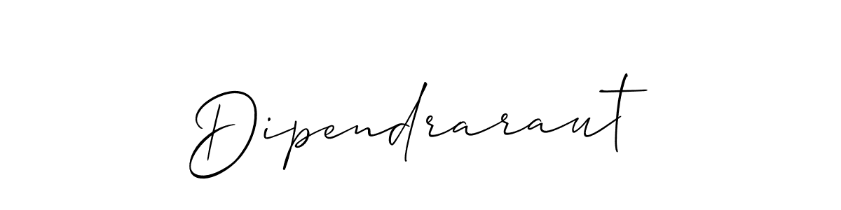 Design your own signature with our free online signature maker. With this signature software, you can create a handwritten (Allison_Script) signature for name Dipendraraut. Dipendraraut signature style 2 images and pictures png