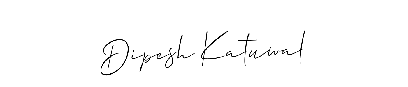 This is the best signature style for the Dipesh Katuwal name. Also you like these signature font (Allison_Script). Mix name signature. Dipesh Katuwal signature style 2 images and pictures png