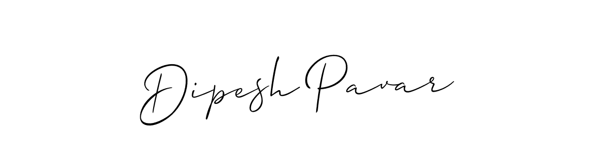 Make a short Dipesh Pavar signature style. Manage your documents anywhere anytime using Allison_Script. Create and add eSignatures, submit forms, share and send files easily. Dipesh Pavar signature style 2 images and pictures png