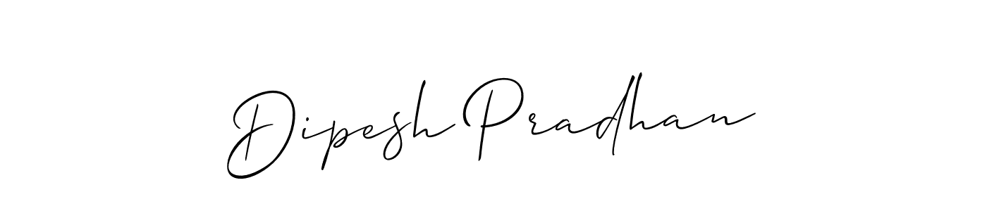 Once you've used our free online signature maker to create your best signature Allison_Script style, it's time to enjoy all of the benefits that Dipesh Pradhan name signing documents. Dipesh Pradhan signature style 2 images and pictures png