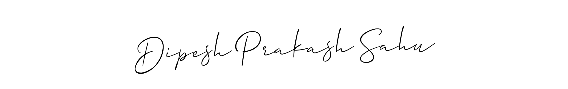 if you are searching for the best signature style for your name Dipesh Prakash Sahu. so please give up your signature search. here we have designed multiple signature styles  using Allison_Script. Dipesh Prakash Sahu signature style 2 images and pictures png