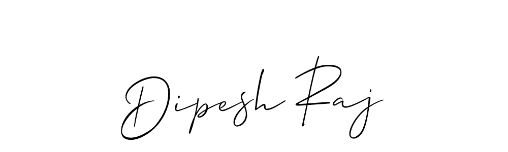 Also we have Dipesh Raj name is the best signature style. Create professional handwritten signature collection using Allison_Script autograph style. Dipesh Raj signature style 2 images and pictures png