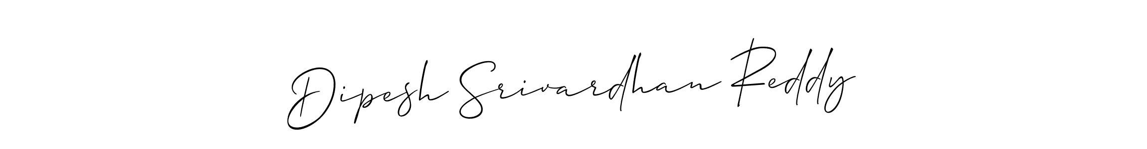 Make a beautiful signature design for name Dipesh Srivardhan Reddy. Use this online signature maker to create a handwritten signature for free. Dipesh Srivardhan Reddy signature style 2 images and pictures png