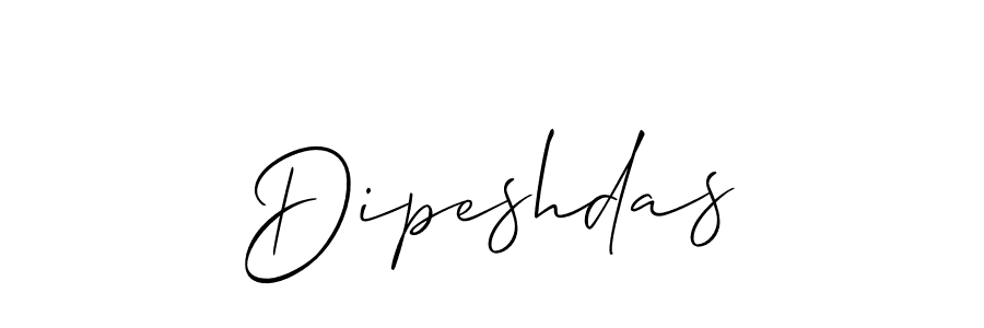 Dipeshdas stylish signature style. Best Handwritten Sign (Allison_Script) for my name. Handwritten Signature Collection Ideas for my name Dipeshdas. Dipeshdas signature style 2 images and pictures png