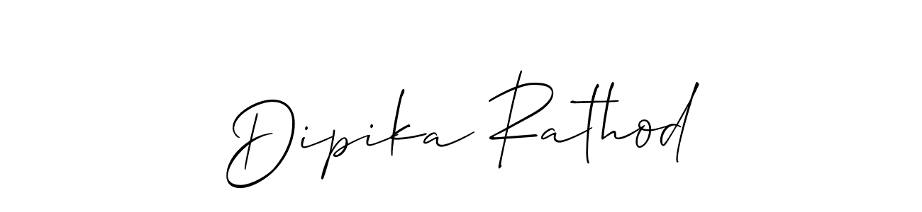 Best and Professional Signature Style for Dipika Rathod. Allison_Script Best Signature Style Collection. Dipika Rathod signature style 2 images and pictures png