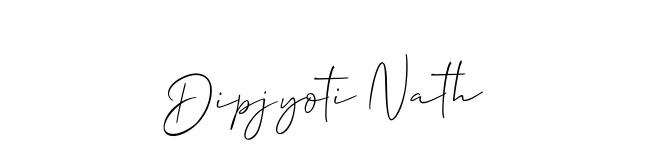 Best and Professional Signature Style for Dipjyoti Nath. Allison_Script Best Signature Style Collection. Dipjyoti Nath signature style 2 images and pictures png