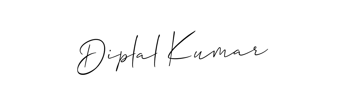 if you are searching for the best signature style for your name Diplal Kumar. so please give up your signature search. here we have designed multiple signature styles  using Allison_Script. Diplal Kumar signature style 2 images and pictures png