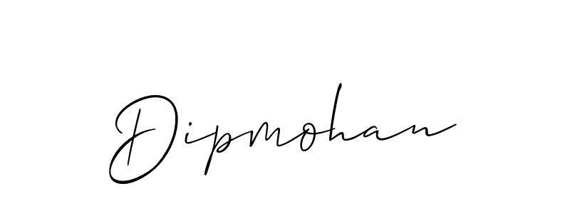 The best way (Allison_Script) to make a short signature is to pick only two or three words in your name. The name Dipmohan include a total of six letters. For converting this name. Dipmohan signature style 2 images and pictures png