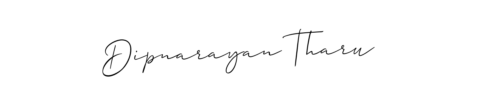 Also You can easily find your signature by using the search form. We will create Dipnarayan Tharu name handwritten signature images for you free of cost using Allison_Script sign style. Dipnarayan Tharu signature style 2 images and pictures png