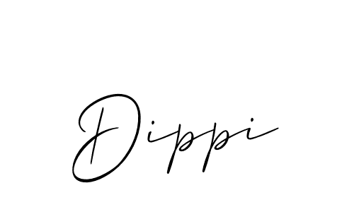 See photos of Dippi official signature by Spectra . Check more albums & portfolios. Read reviews & check more about Allison_Script font. Dippi signature style 2 images and pictures png