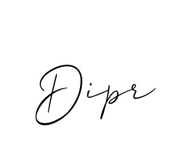 This is the best signature style for the Dipr name. Also you like these signature font (Allison_Script). Mix name signature. Dipr signature style 2 images and pictures png