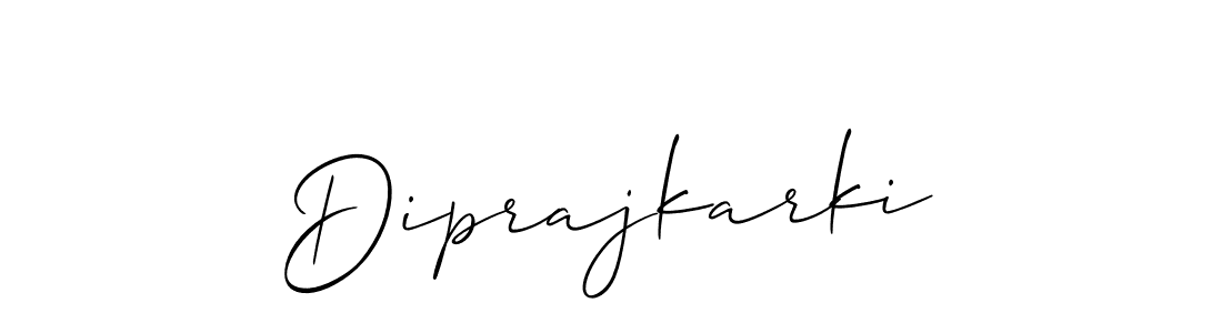 You should practise on your own different ways (Allison_Script) to write your name (Diprajkarki) in signature. don't let someone else do it for you. Diprajkarki signature style 2 images and pictures png