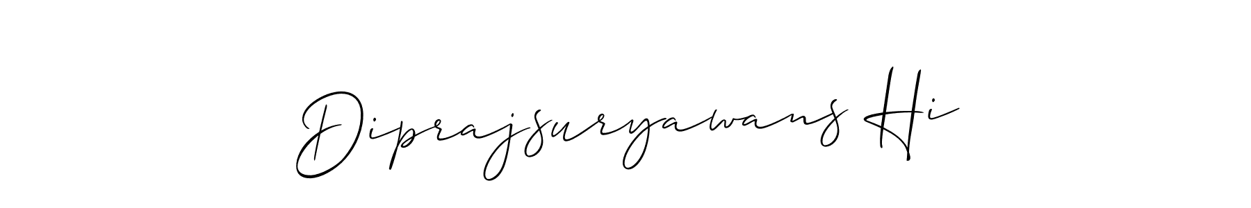 This is the best signature style for the Diprajsuryawans Hi name. Also you like these signature font (Allison_Script). Mix name signature. Diprajsuryawans Hi signature style 2 images and pictures png