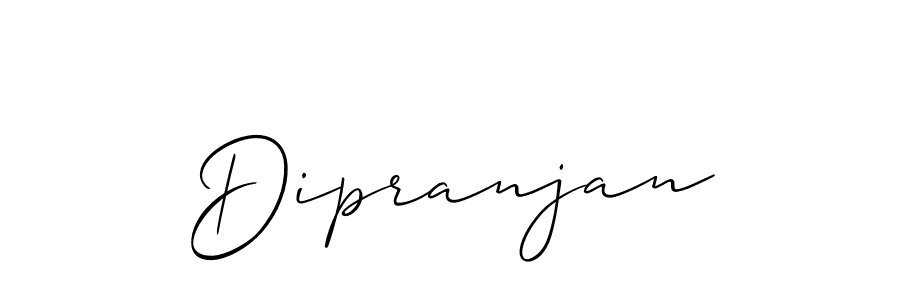 How to make Dipranjan signature? Allison_Script is a professional autograph style. Create handwritten signature for Dipranjan name. Dipranjan signature style 2 images and pictures png