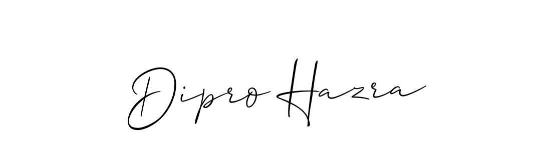 This is the best signature style for the Dipro Hazra name. Also you like these signature font (Allison_Script). Mix name signature. Dipro Hazra signature style 2 images and pictures png