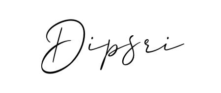 You should practise on your own different ways (Allison_Script) to write your name (Dipsri) in signature. Don't let someone else do it for you. Dipsri signature style 2 images and pictures png