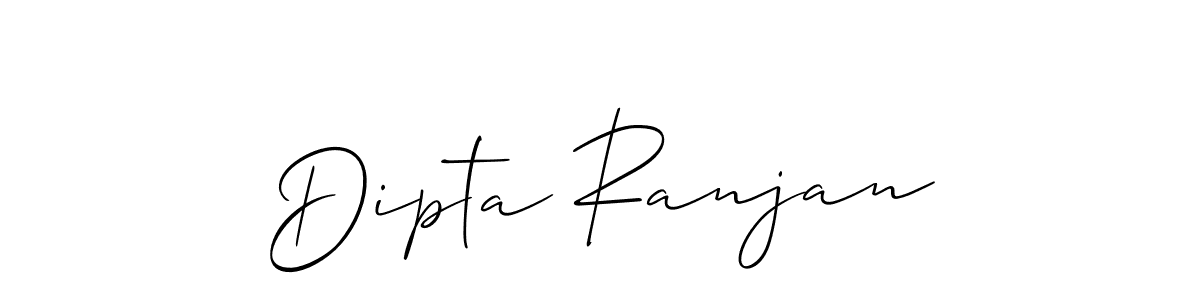 Also we have Dipta Ranjan name is the best signature style. Create professional handwritten signature collection using Allison_Script autograph style. Dipta Ranjan signature style 2 images and pictures png