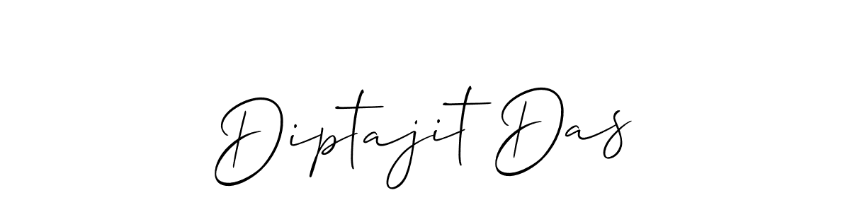 The best way (Allison_Script) to make a short signature is to pick only two or three words in your name. The name Diptajit Das include a total of six letters. For converting this name. Diptajit Das signature style 2 images and pictures png