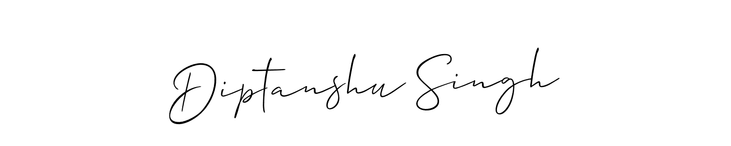 The best way (Allison_Script) to make a short signature is to pick only two or three words in your name. The name Diptanshu Singh include a total of six letters. For converting this name. Diptanshu Singh signature style 2 images and pictures png