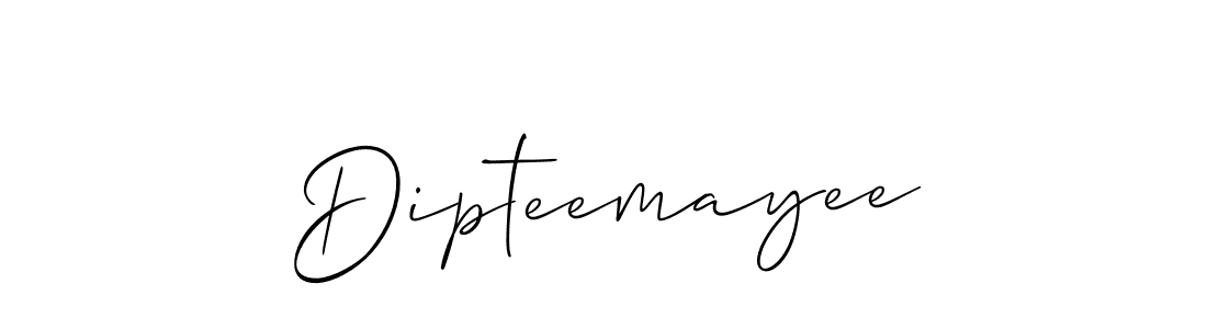 Best and Professional Signature Style for Dipteemayee. Allison_Script Best Signature Style Collection. Dipteemayee signature style 2 images and pictures png