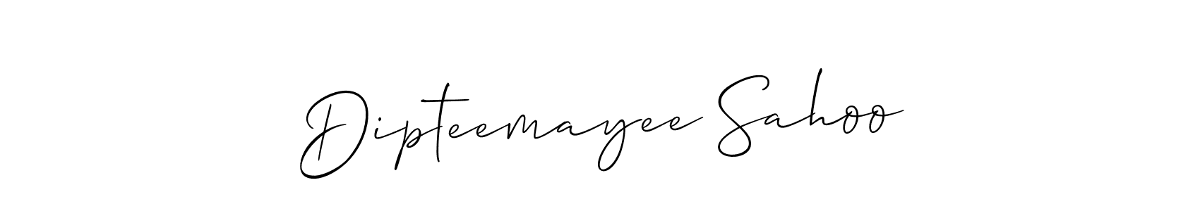 Best and Professional Signature Style for Dipteemayee Sahoo. Allison_Script Best Signature Style Collection. Dipteemayee Sahoo signature style 2 images and pictures png